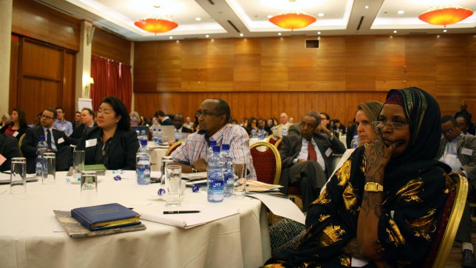 Participants at ALNAP 29th Annual Meeting in Addis Ababa